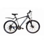 Велосипед горный 26" LORAK 1.0 (21 ск) рама 23 MATT BLACK/BLUE