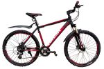 Велосипед горный 26" LORAK 3.0 (21 ск) рама 19 MATT BLACK/RED