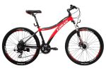 Велосипед горный 26" DYNAMIC (21 ск) MATT BLACK/RED