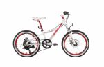 Велосипед подростковый 20" LORAK MAGIC 20 N (6 ск) WHITE/RED